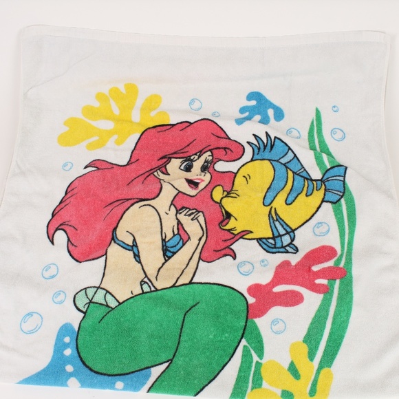 Disney Other - Vintage Disney The Little Mermaid Beach Towel
